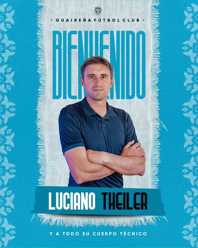 Luciano Ariel Theiler (41 años), nuevo entrenador de Guaireña.