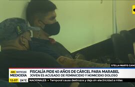 Fiscalía pide 40 años de cárcel para Bruno Marabel