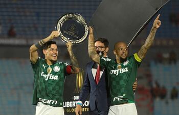 Gustavo Gómez, capitán del Palmeiras.