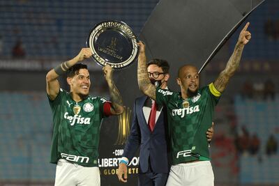 Gustavo Gómez, capitán del Palmeiras.