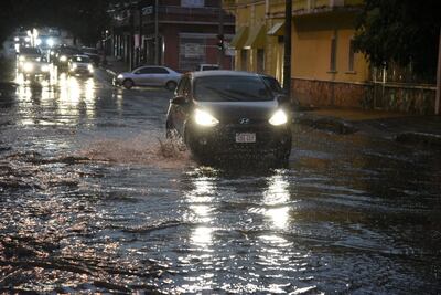 Las lluvias persistirán en gran parte del territorio nacional durante la noche de este miércoles.