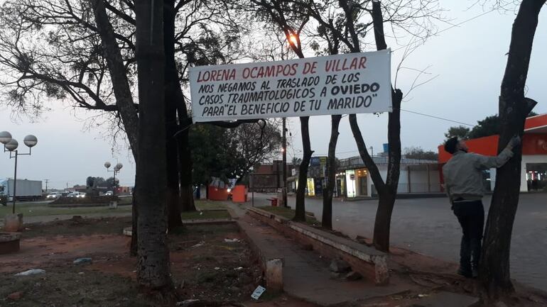 Los ciudadanos piden la destitución de la doctora Ocampos.