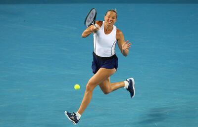 La estonia Kaia Kanepi dejó fuera de carrera en Australia a la N° 2 del mundo, Aryna Sabalenka.