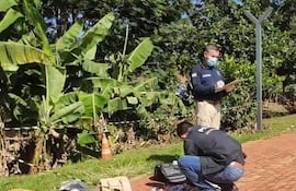 Evidencias incautadas del poder de los asaltantes de estación de servicios.