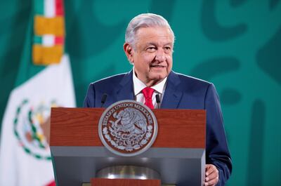 Andrés Manuel López Obrador, presidente de México, en una foto hecha el jueves 29. La iniciativa se da por una promesa electoral que había hecho en campaña.