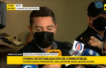 Subsidio a combustibles: no hubo quorum y proyecto sigue pendiente