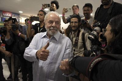 El expresidente brasileño Luiz Inácio Lula da Silva.