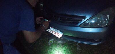 El automóvil fue localizado gracias a su sistema de GPS.