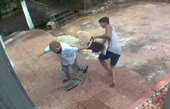 Asalto en barrio Jara de Asunción.