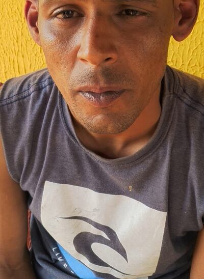 Juliano de los Santos Cabral, exconvicto detenido.