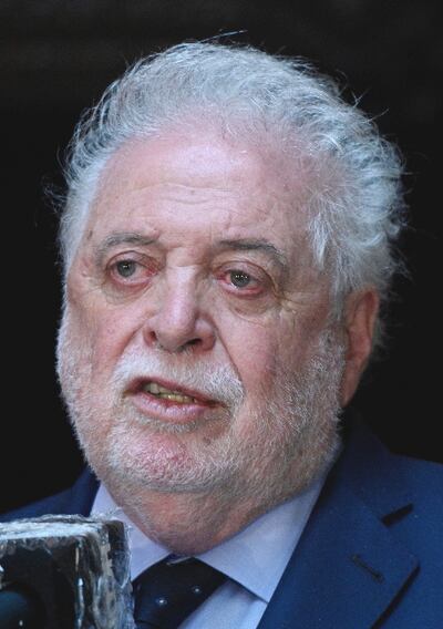 Ginés González, exministro de Salud argentino.