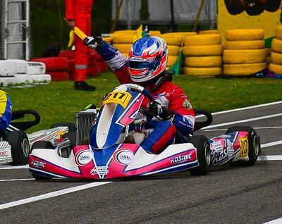 Alejandro Samaniego fue el mejor en la categoría Junior Max y conquistó el Sudamericano de Karting, el Rotax Max Challenge.