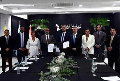 Convenio entre la Americana y el Consejo Global para la Tolerancia y la Paz.