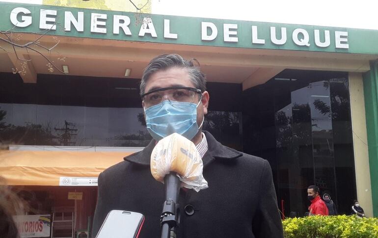 Javier Duarte, director del Hospital de Luque