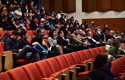 Concejales asuncenos en la rendición de cuentas del intendente Óscar Rodríguez sucedida días atrás.