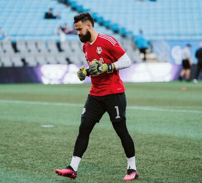 Carlos Miguel Coronel, arquero del Red Bull.