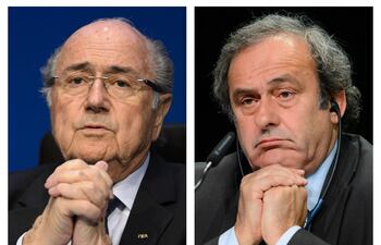 Blatter (86 años) y Platini (66) se enfrentan a la justicia.