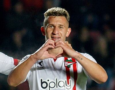 Jorge Morel anotó en la fecha pasada un gol para Estudiantes LP ante Boca Juniors.