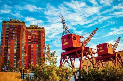 Fotografía de Fredy Vera, tomada en el puerto, que integra la muestra virtual “Imágenes de Asunción” que se presentará hoy a través de Facebook.
