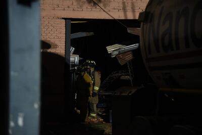 Un incendio de gran magnitud se registró este lunes en Villa Elisa.