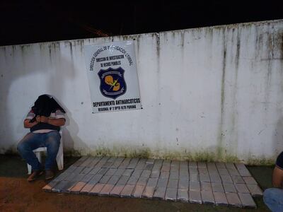 La droga incautada está valuada casi 700.000 dólares en la zona este, pero cruzando la frontera el valor se triplica.