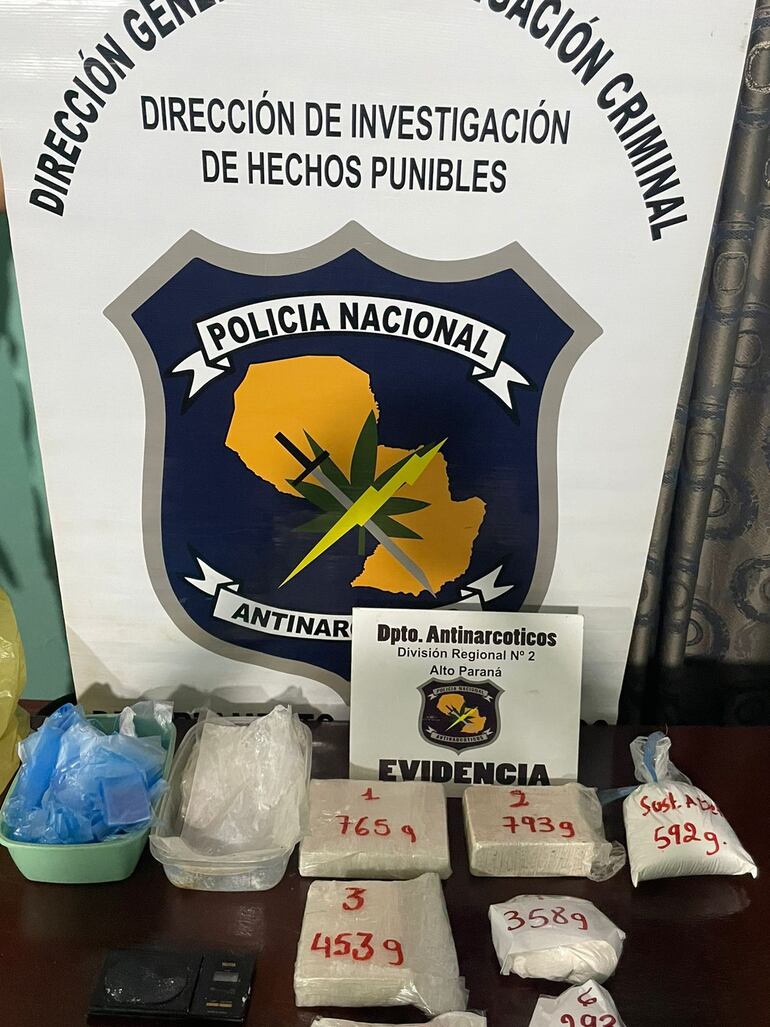 Antinarcóticos realizaron allanamiento en Alto Paraná.