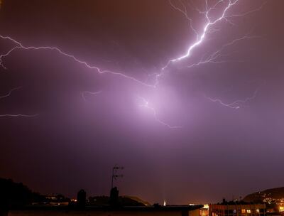 Alerta de tormentas para el sur de Concepción y el norte de San Pedro.