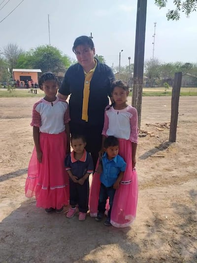 María Yarati, docente indígena reconocida por su labor en el Chaco