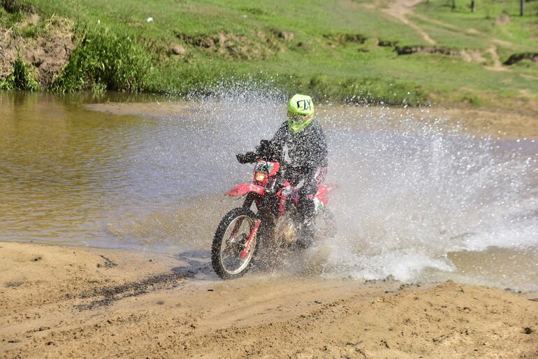 Magui Brítez, fue la más rápida entre las motos del Grupo N hasta 250 cc.