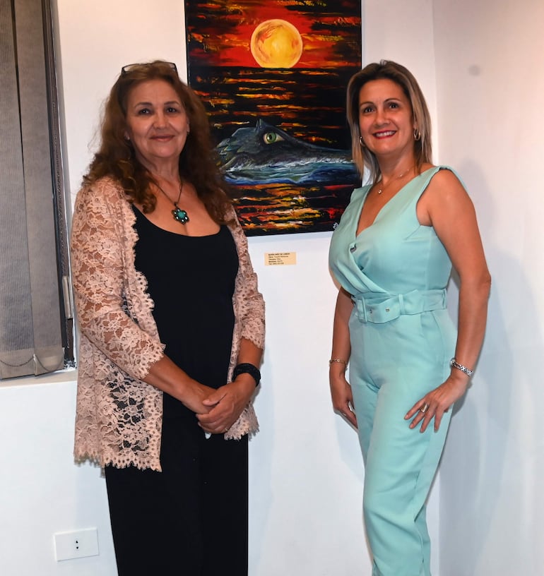 María Inés De Lemos y Felicia Valiente Kiep.