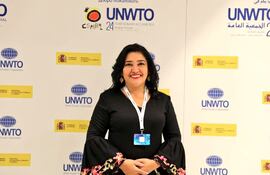 Ministra de la Secretaría Nacional de Turismo (Senatur), Sofía Montiel.