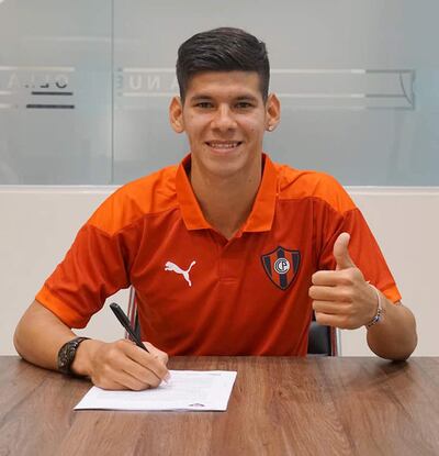 Robert Osmar Morales se vinculó a Cerro Porteño el 30 de octubre 2020.