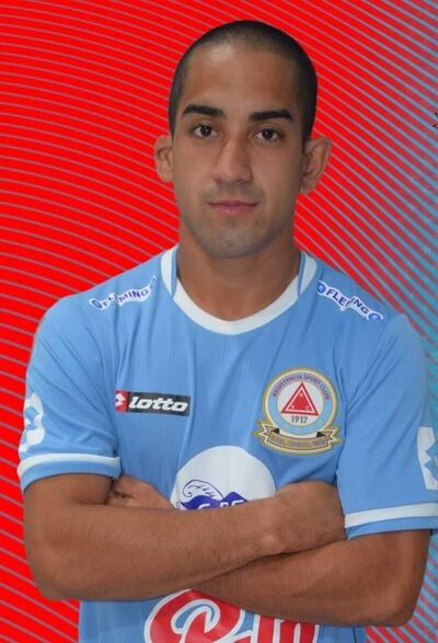 Diego Agustín Aguilera Colmán (19 años), mediocampista de Resistencia Sport Club.