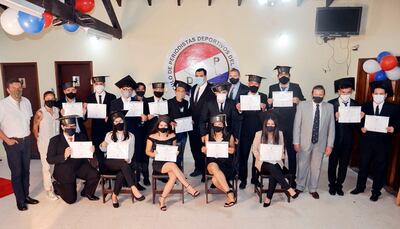 Pese a las restricciones por la pandemia, el CPDP pudo culminar los cursos del año pasado.