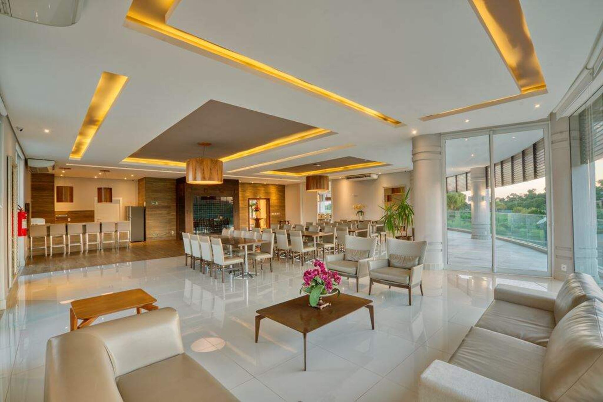 El complejo residencial cuenta con áreas comunes, para disfrutar de momentos especiales.