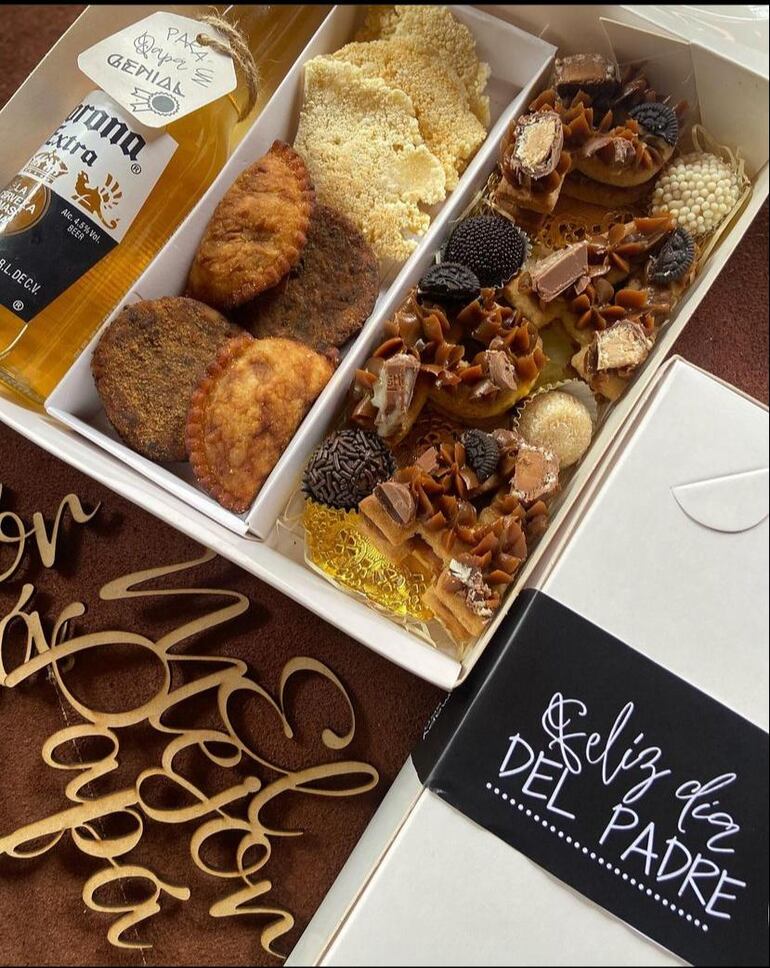 La Cremma ofrece este "Papá box" para sorprender a nuestro héroe.