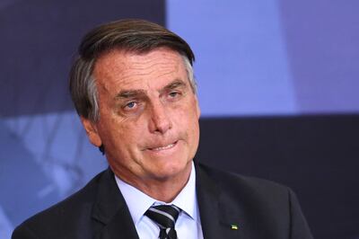 Jair Bolsonaro, presidente de Brasil.