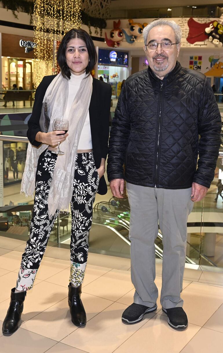 Karina Conteiro y Dionisio Borda.