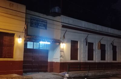 Colegio España de San Lorenzo.