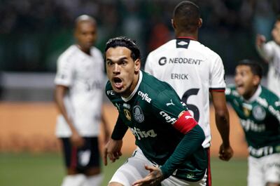 Gustavo Gómez, capitán del Palmeiras.