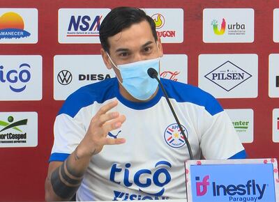 Gustavo Gómez se hizo sentir muy seguro y elogió a los Barros Schelotto ayer en la charla.