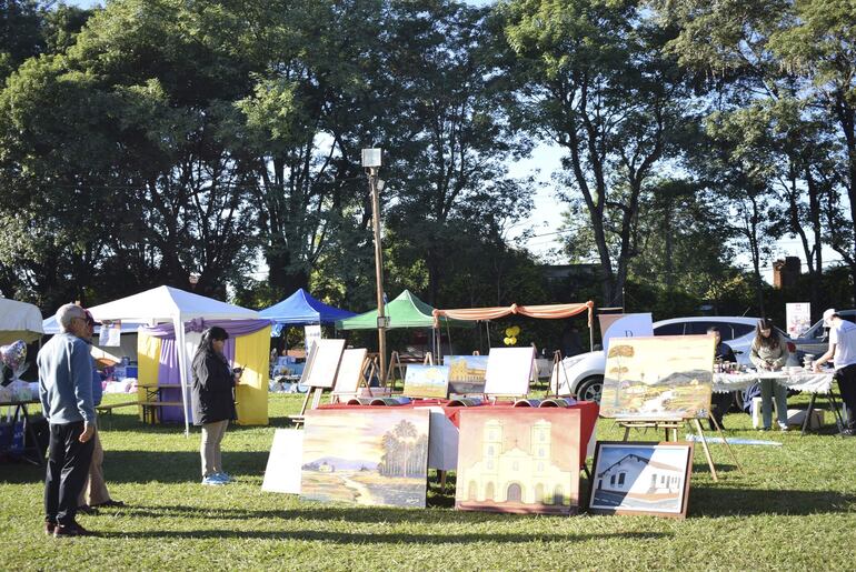 En la muestra se exhiben productos artesanales, agrícolas, artísticas y gastronómicas.