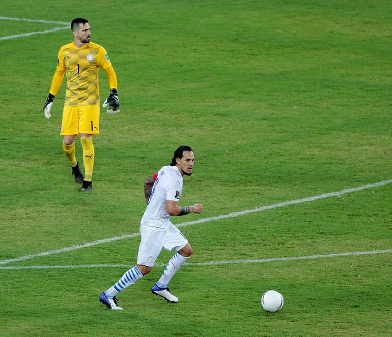 Foto sacada del twitter de la Albirroja 13-10-2020 deportesEliminatorias Qatar 2022 Venezuela vs Paraguay