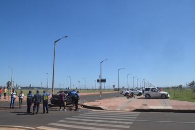 El sitio del accidente es de una visibilidad amplia.