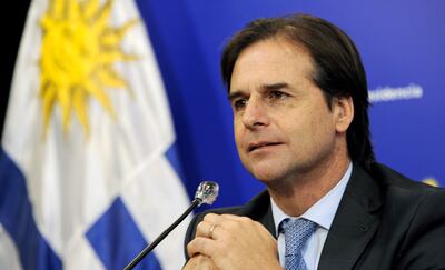 Luis Lacalle Pou, presidente de Uruguay.