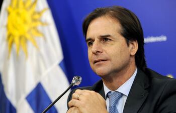 Luis Lacalle Pou, presidente de Uruguay.