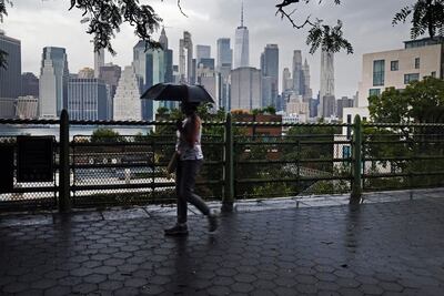 Manhattan vista desde Brooklyn, en Nueva York
