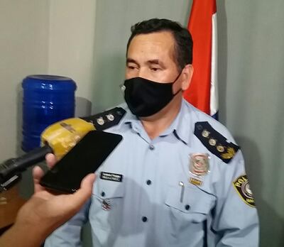 Comisario Emilio Alfonzo, jefe comisaría 24a Central San Antonio.