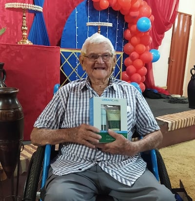Don Figueredo cumplió ayer 101 años rodeado de sus seres queridos.