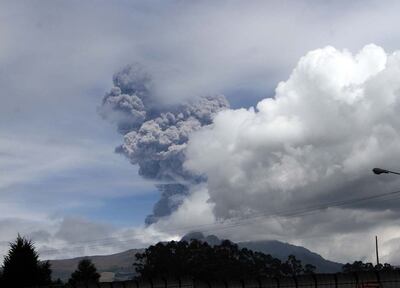 Ecuador declaró alerta amarilla por actividad del volcán Cotopaxi. (archivo)